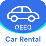 qeeq car rental - easy rent a car android application logo